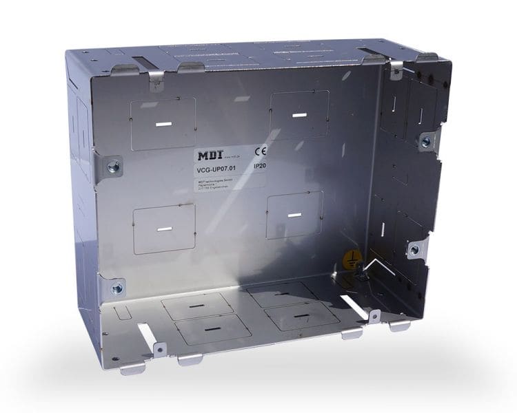 MDT - MDT Unterputzdose 17,7 cm / 7 Zoll, Metall