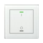 MDT - KNX Glastaster II Light 1-fach, RGBW, Temperatursensor, Weiß, Schalten