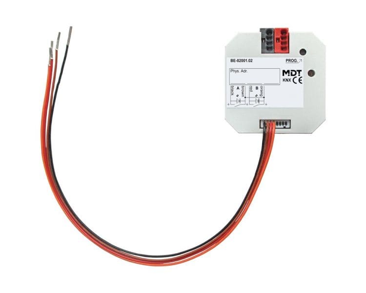MDT - KNX Tasterschnittstelle / Tasterinterface 2-fach, UP, Ausführung potentialfrei