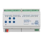 MDT - KNX Jalousieaktor 8-fach mit Fahrzeitmessung, 8TE REG, 8 A, 230 V AC