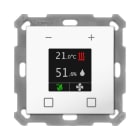 MDT - KNX Raumtemperatur-Nebenstelle Smart 55, Reinweiß glänzend
