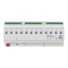 MDT - KNX Schaltaktor 12-fach, 12TE REG, 16/20 A, 230 V AC, C-Last, Industrie, 200 µF