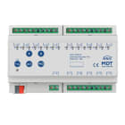 MDT - KNX Universalaktor 16-fach, 8TE REG, 16 A, 230 V AC, 100 µF, 15 EVG