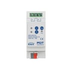 MDT - KNX Schaltaktor 2-fach, 2TE REG, 16 A, 230 V AC, C-Last, Standard, 140 µF
