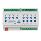 MDT - KNX Schaltaktor 12-fach, 8TE REG, 10 A, 230 V AC, C-Last, Standard, 140 µF