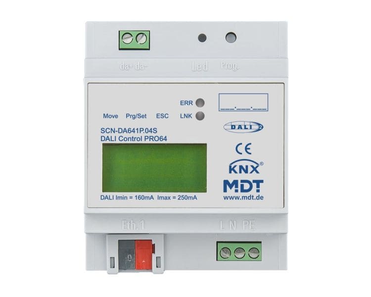 MDT - DALI Control Pro64 Gateway, 4TE REG, KNX, MDT