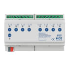 MDT - KNX Schaltaktor 8-fach, 8TE REG, 16 A, 230 V AC, C-Last, Strommessung, 140 µF