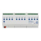 MDT - KNX Schaltaktor 12-fach, 12TE REG, 16 A, 230 V AC, C-Last, Strommessung, 140 µF