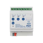 MDT - KNX Schaltaktor 3-fach, 4TE REG, 16/20 A, 230 V AC, Wirkleistungszähler, 200 µF