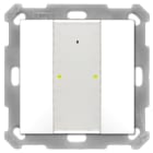 MDT - KNX Taster Plus 55 2-fach, Reinweiß glänzend