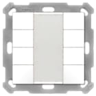 MDT - KNX Taster 55 8-fach, Reinweiß glänzend