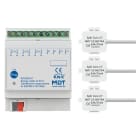 MDT - KNX Energiezähler 3-fach 63 A, Wandlermessung, 4TE REG, 230/400 V AC
