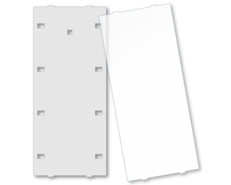 MDT - MDT Schriftfeldabdeckung für BE-TA55P8.x2