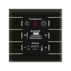 MDT - KNX Glas Bedienzentrale Smart mit Farbdisplay, Schwarz