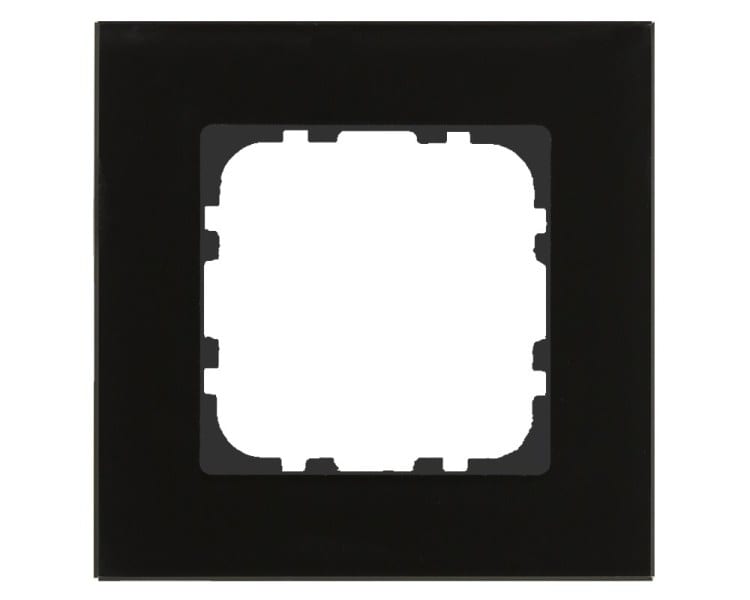 MDT - MDT Glasrahmen 1-fach für 55 mm Programme, Schwarz
