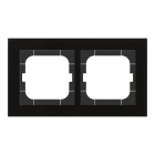 MDT - MDT Glasrahmen 2-fach für 63 mm Programme, Schwarz