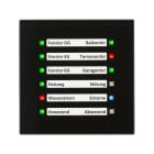 MDT - KNX Glas LED Anzeige, Schwarz