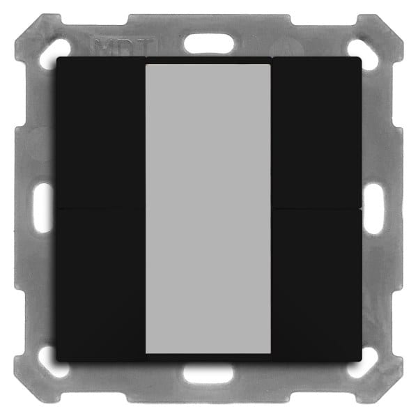 MDT - KNX Taster 55 4-fach, Schwarz matt