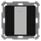 MDT - KNX Taster Plus 55 8-fach, Schwarz matt