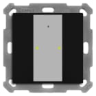 MDT - KNX Taster Plus TS 55 2-fach, Schwarz matt