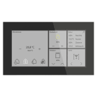 MDT - KNX Glas Touch Smart 6 Zoll, KNX Secure, Schwarz