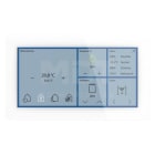 MDT - KNX Glas Touch Smart 6 Zoll, KNX Secure, Weiß