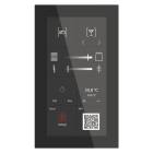 MDT - KNX Glas Touch Smart Plus 6 Zoll, KNX Secure, Schwarz