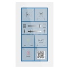 MDT - KNX Glas Touch Smart Plus 6 Zoll, KNX Secure, Weiß
