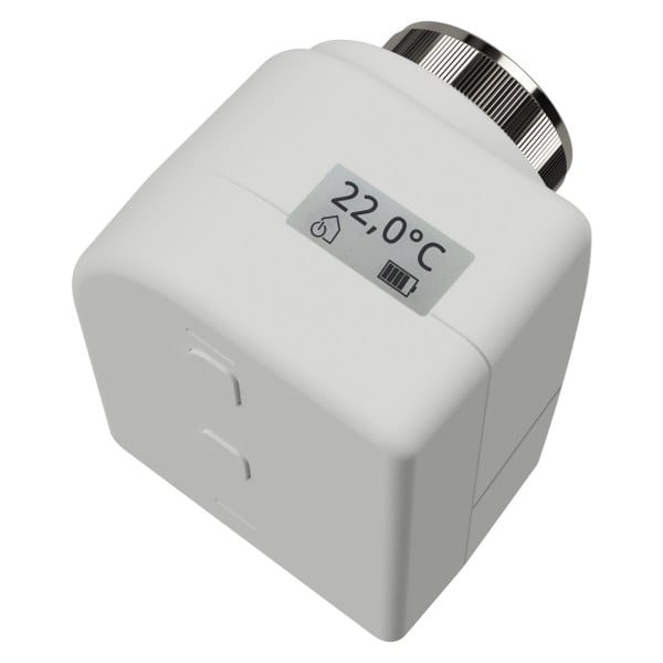 MDT - KNX RF+ Heizungsventilantrieb mit Display und Longlife-Batterie, Secure