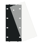 MDT - MDT Schriftfeldabdeckung für Taster Plus / Plus TS BE-TA55x8.x2, Schwarz