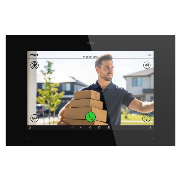 MDT - KNX Touch Panel VisuControl Plus, 8 Zoll / 20,3 cm Display, Secure