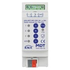 MDT - KNX Schaltaktor 4-fach, 2TE REG, 16 A, 230 V AC, Kompakt, 70µF, Fan coil, Secure