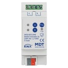 MDT - KNX Schaltaktor 2-fach, 2TE REG, 10 A, 230 V AC, C-Last,Standard,140µF, Secure