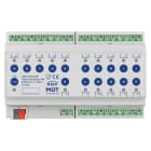 MDT - KNX Schaltaktor 16-fach, 8TE REG, 16 A, 230 V AC, C-Last,Standard,140µF, Secure