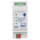 MDT - KNX Binäreingang 4-fach, 2TE REG, Ausführung potentialfrei, Secure
