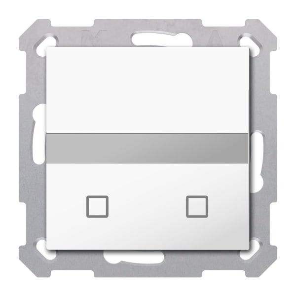 MDT - KNX Bewegungsmelder/Automatikschalter TS 55, Reinweiß matt, Secure