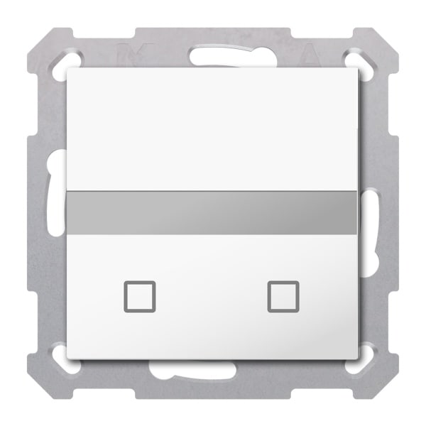 MDT - KNX Bewegungsmelder/Automatikschalter TS 55, Reinweiß glänzend, Secure