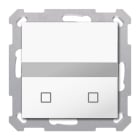 MDT - KNX Bewegungsmelder/Automatikschalter TS 55, Reinweiß glänzend, Secure