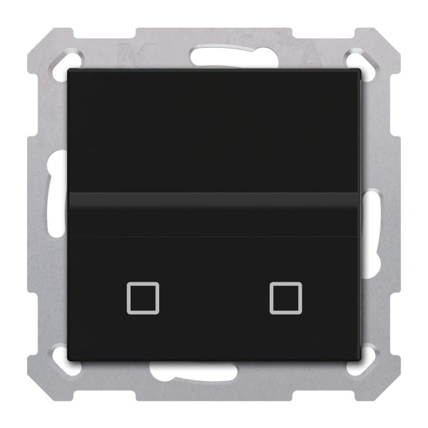 MDT - KNX Bewegungsmelder/Automatikschalter TS 55, Schwarz matt, Secure