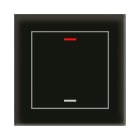 MDT - KNX Glastaster II Light 1-fach, RGBW, Schwarz, Neutral, Secure