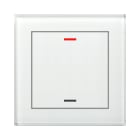 MDT - KNX Glastaster II Light 1-fach, RGBW, Weiß, Neutral, Secure