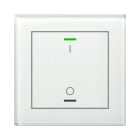 MDT - KNX Glastaster II Light 1-fach, RGBW, TS, Weiß, Schalten, Secure