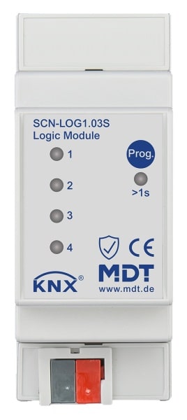 MDT - KNX Logikmodul, 2TE REG, Secure