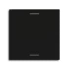 MDT - MDT Wippe für KNX Taster Light 55 1-fach, Schwarz matt, Neutral