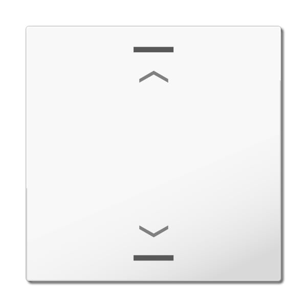 MDT - MDT Wippe für KNX Taster Light 63 1-fach, Studioweiß glänzend, Jalousie