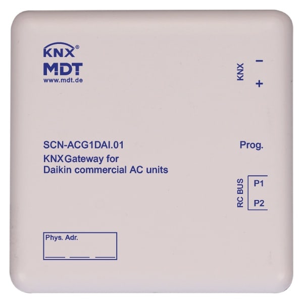 MDT - KNX Gateway für Daikin Zweckbau-Klimageräte, UP