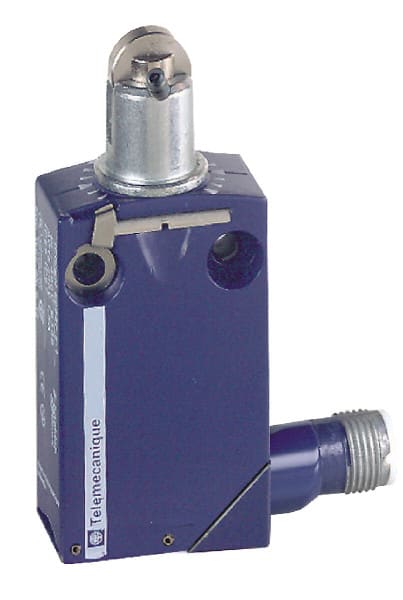 TELEMECANIQUE - Positionsschalter Metall, Metall-Rollenstößel, M12-5p