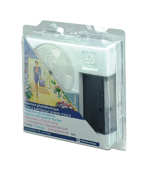 TELEMECANIQUE - Reflexionslichtschranken SET, Sn: 6M, mit Buzzerfunktion