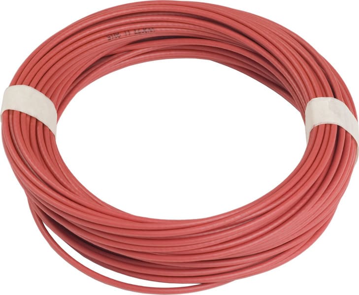 TELEMECANIQUE - Rot ummanteltes Stahlseil, Ø 3,2mm, L 25,5m, für XY2C