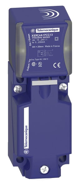 TELEMECANIQUE - Näherungsschalter ind. 40x40x117, PBT, Sn 20mm 12-24 VDC Kl.